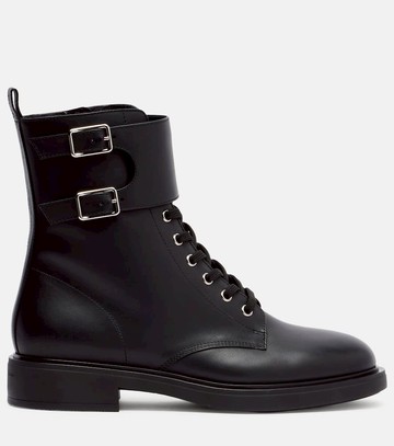 Gianvito Rossi Ripley leather combat boots
