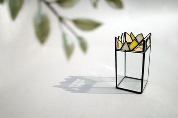 Radiant/玻璃器皿/水耕盆器/擺飾/鑲嵌玻璃