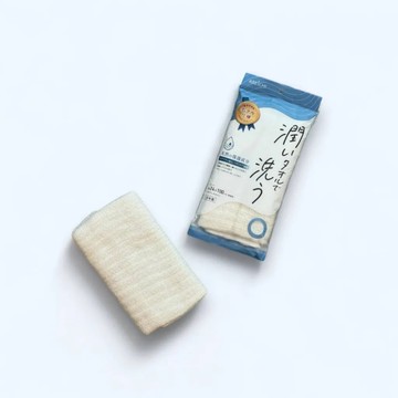 *五星織品Abechi 保濕角鯊烷沐浴巾 潤BDTII(袋裝)