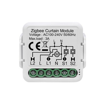 【智能改造神器】窗簾電機 智能窗簾 Zigbee模塊 塗鴉智能 免佈線安裝 百葉窗捲簾通用 迷你DIY改裝 遠程語音控制