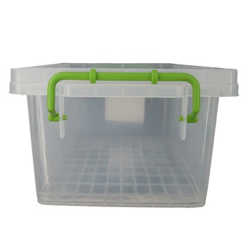 百寶箱 P-666 萬用收納箱  L (352 x 230 x 138mm)  顏色隨機  1個