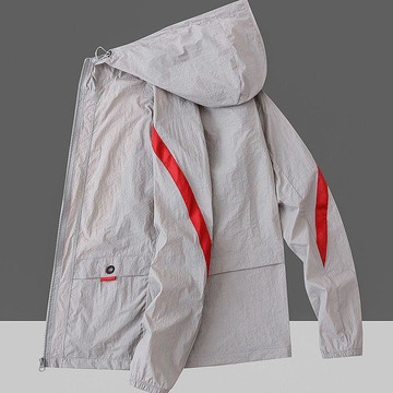 夏季男潮牌輕薄透氣防曬服學生外套韓版青少年寬鬆休閒防曬外套冰絲防曬衣 男士防曬衣 夏季薄款防曬衣 透氣防曬衣 防紫外綫防