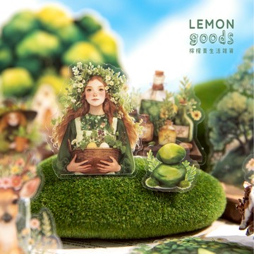 🍋檸檬青🍋新款現貨特價售完無補溫暖陽光系列6款25枚入復古人物造景PET防水貼紙手帳裝飾素材