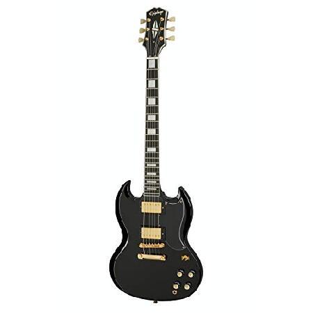 Epiphone SG Custom Electric Guitar Ebony Gold Hardware