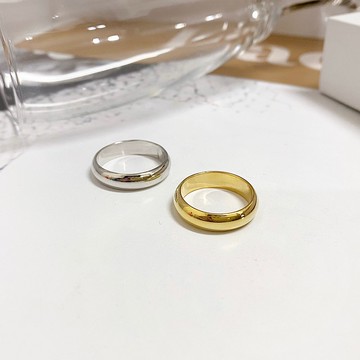 925純銀 | 6mm簡約線條_戒指