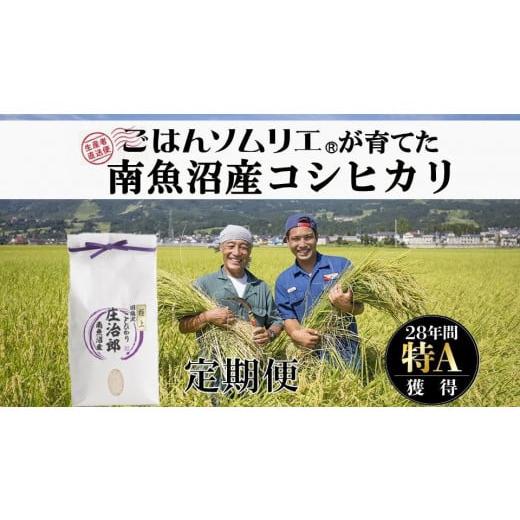 ふるさと納税 新潟県 南魚沼市 令和5年産 定期便2kg×6回 ごはんソムリエの南魚沼産コシヒカリ『庄治郎』100％塩沢産