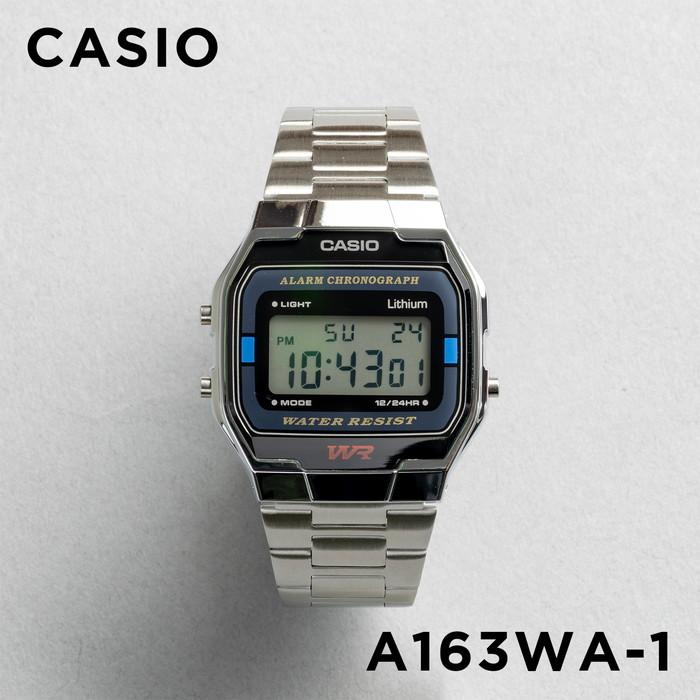 並行輸入品 10年保証 日本未発売 CASIO STANDARD MENS カシオ スタンダード A163WA-1 腕時計 時計 ブランド メンズ  チープカシオ チプカシ デジタル 日付 LINEショッピング