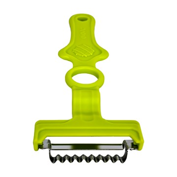 Nonoji 網狀削皮刀 蔬果料理造型專用  綠色  1個