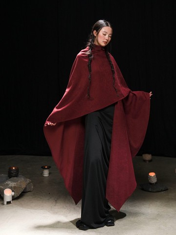 新中式復古 / 不規則禪意披風斗篷