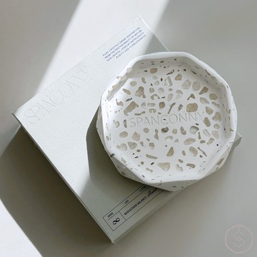 純淨心靈 | 白水晶 | 水晶消磁飾品盤