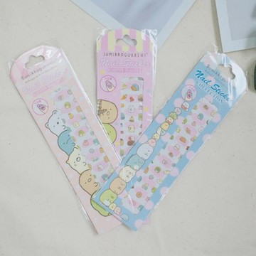 [台灣現貨]角落小夥伴流行指甲貼 美甲貼 DIY美甲貼 卡通貼紙 美甲背膠貼紙 造型指甲貼 迷你指甲貼