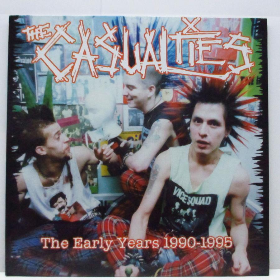 CASUALTIES， THE-The Early Years 1990-1995 (US オリジナル LP インナー)