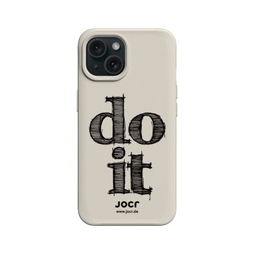 iPhone 15 SolidX 貝殼灰 - JOCR - do it Black