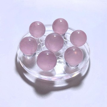 天然礦石 馬達加斯加 粉水晶 七星陣 2