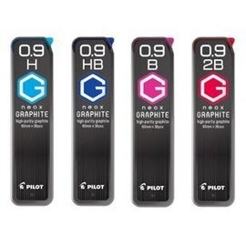 百樂G 0.9鉛筆芯HRF-9G(H/HB/B/2B)