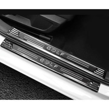 ~歐力斯~福斯 VW 21-25年 8代 GOLF GOLF8 迎賓踏板 內門踏板 防刮踏板 門檻條 黑鈦款