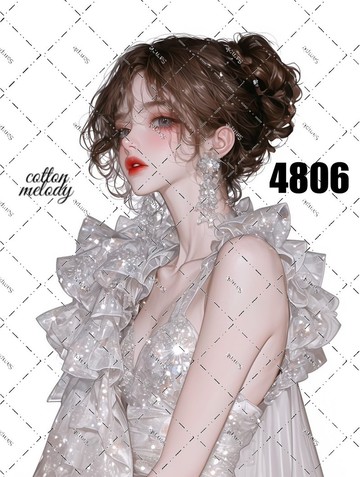original sticker no.4806 人物貼紙 原創貼紙 原創人物貼紙 裝飾貼紙 cotton melody