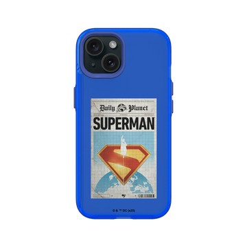 iPhone 15 Clear 激光藍 - Superman - Superman-星球日報