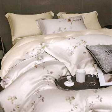 FOADI 60s100% 萊賽爾/天絲/涼感/四件式兩用被床包組(加大-卿卿我心)