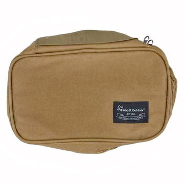 Forest Outdoor 群森戶外 戶外EDC收納包  卡其  1個  23 x 11.5 x 7cm