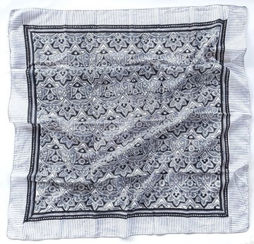 印度棉質頭巾，30 x 30 英吋，沙龍裝飾手工製作，禮品