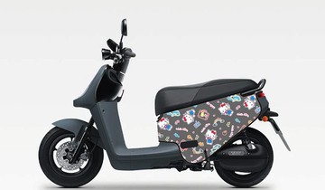 BLR X HelloKitty gogoro 防刮車套 K35 灰底霓虹