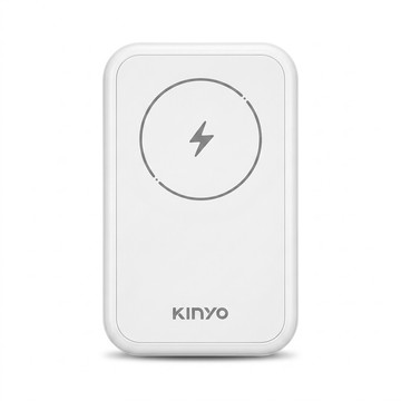 Kinyo 自帶線磁吸無線充 KPB2513W KPB-2513  白色  1個