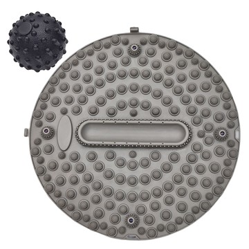 MICHAEL FITNESS 麥克健身 筋膜球超慢跑指壓板 灰色  1個