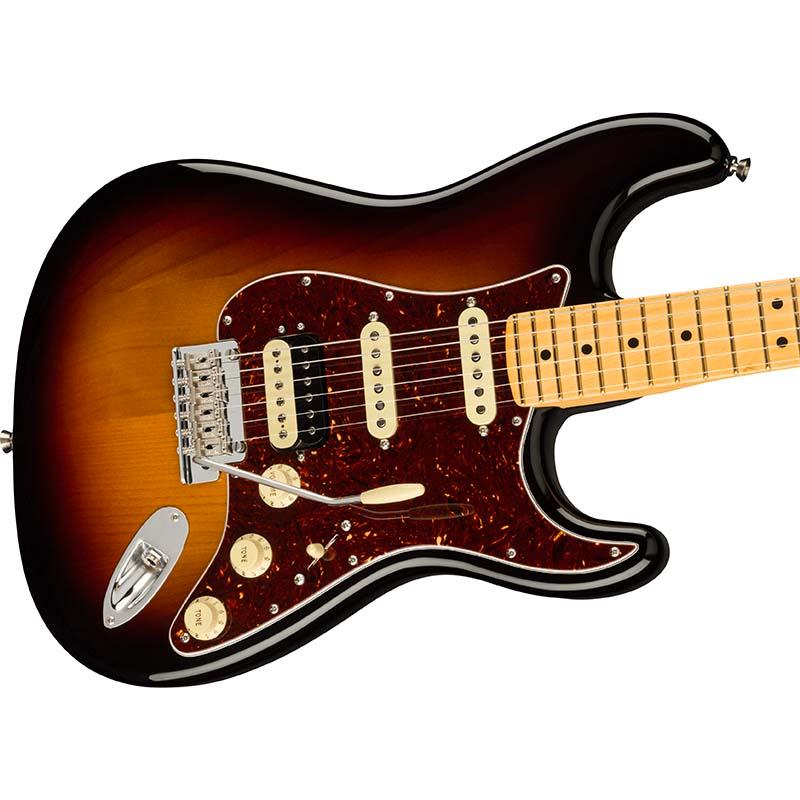 Fender American Professional II Stratocaster HSS, Maple Fingerboard, 3-Color Sunburst