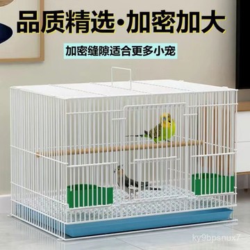 💕在臺出貨🔥鳥籠子鴿子鳥籠金屬鳥籠子鸚鵡鳥籠鳥籠子八哥秀眼虎皮鳥籠包郵