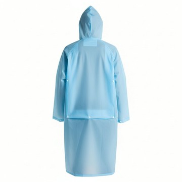 捷華 背包雨衣  藍色  XL  1件