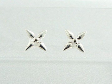 雙重升記號耳環