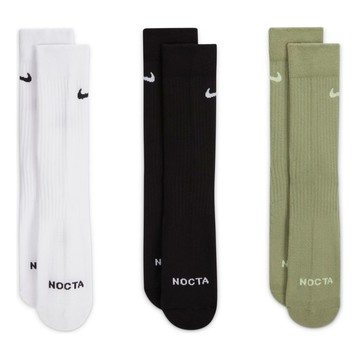 Nike x NOCTA Drake Crew Socks (3 Pairs) 'Multi-Color'