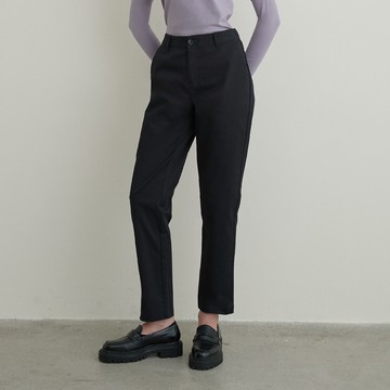 GIORDANO 女裝彈力合身卡其長褲(多色任選)