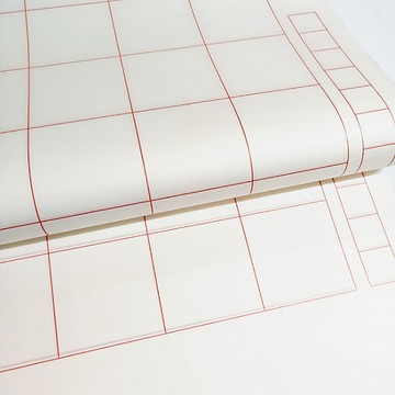 中華筆莊 28格比賽用紙100張入-4款規格 (書法 宣紙)