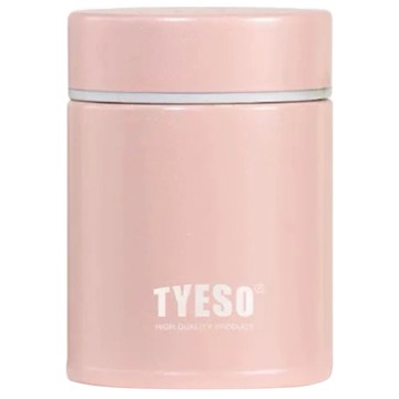 TYESO 泰碩 迷你保溫瓶  粉紅色  260ml  1個