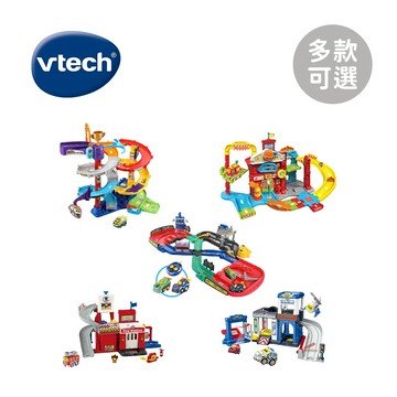 Vtech 英國 嘟嘟車系列 軌道組 消防局 警察局 飆速賽車 競速遙控賽車 多款可選【YODEE優迪】