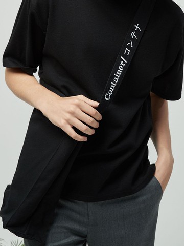 Container Shoulder Bag [Black]