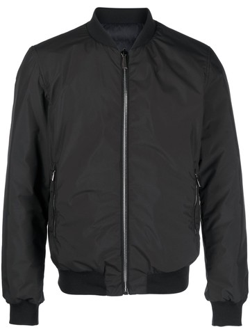 Moorer - zip-up bomber jacket - men - Polyamide/Polyester - 54 - Black