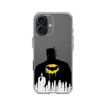 iPhone 17 Clear Case（相機按鈕） 透明 - Batman 蝙蝠俠 - 守護高譚市
