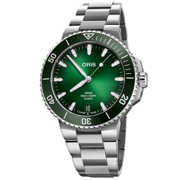 ORIS豪利時 Aquis 潛水機械腕錶 43.5mm/0173377894157-0782304PEB