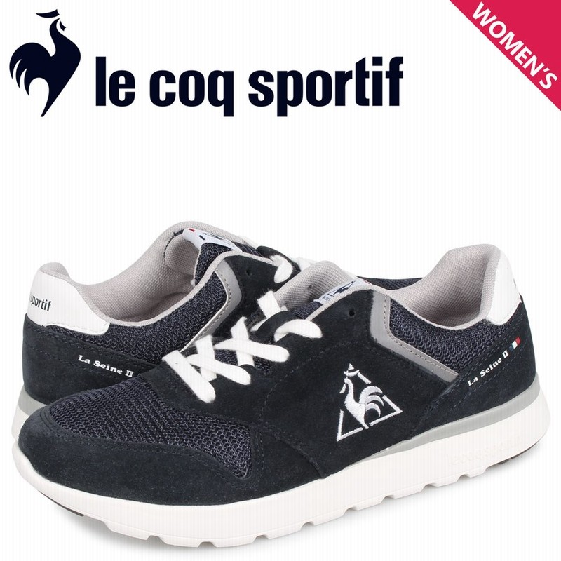 ルコック スポルティフ Le Coq Sportif La セーヌ 2 ワイド スニーカー レディース La Seine 2 Wide ネイビー Ql3pjc00nw 通販 Lineポイント最大0 5 Get Lineショッピング