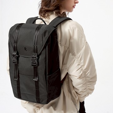 Tomtoc 復古新潮 經典軍包 墨黑