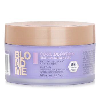 Schwarzkopf 施華蔻 BLONDME 冷色調中和修護髮膜 200ml-髮膜