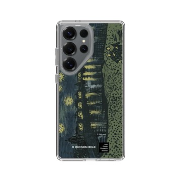 Galaxy S25 Ultra Clear 透明 - Van Gogh Museum - RHINOSHIELD 二創 - 隆河上的星夜