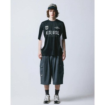 A[S]USL KNITTED CARGO SWEAT SHORTS / ASUSL 膝下短褲 棉褲