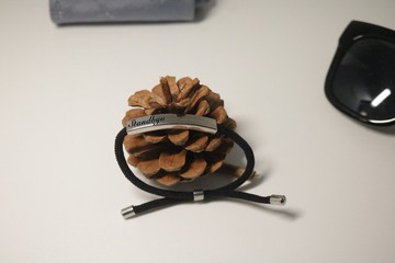 金属手绳免费刻字礼盒装手工艺术