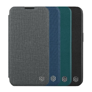 鏡頭滑蓋~強尼拍賣~NILLKIN Apple iPhone 15 Pro/15 Pro Max 秦系列 Pro 皮套(素皮/布紋款)