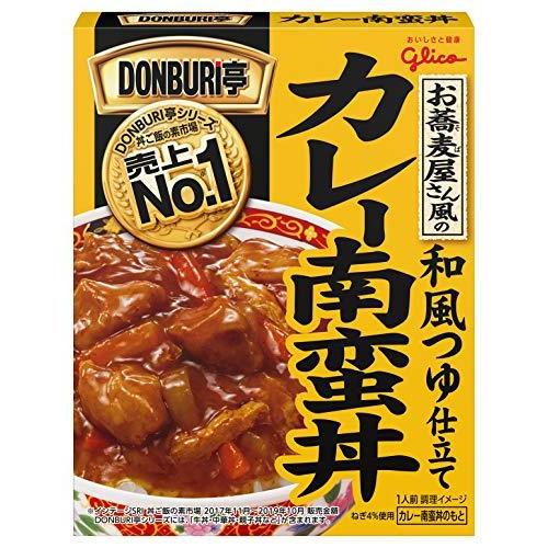 江崎グリコ DONBURI亭 お蕎麦屋さん風のカレー南蛮丼 165g ×10個