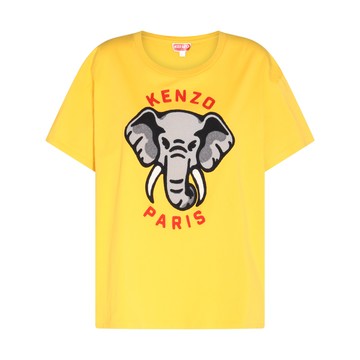 Kenzo - Yellow Cotton T-shirt